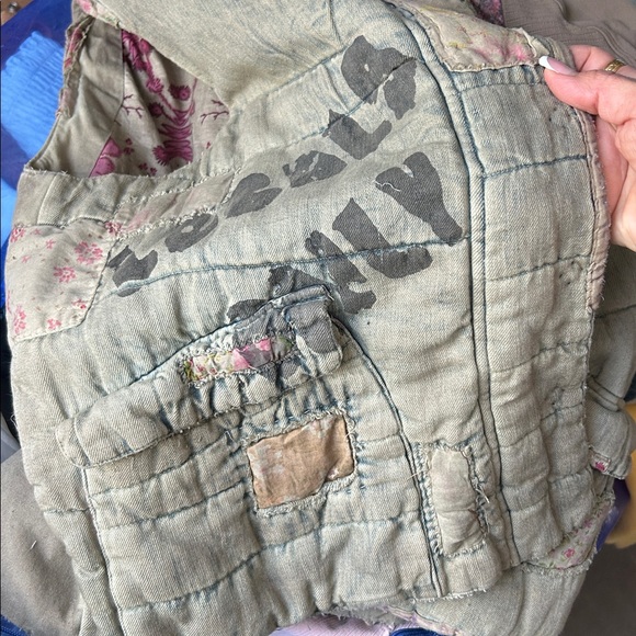 Magnolia Pearl Cotton Linen Denim Surf Vest - Picture 13 of 15